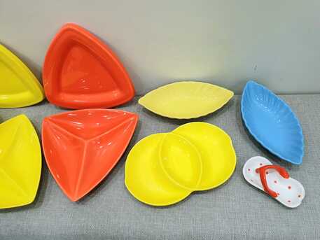 Jeddah, Household Items, SAR 80,  Serving Plates / Dishes. 10 Pieces