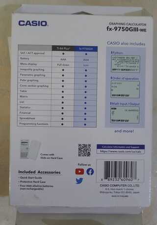 Dammam, Books, SAR 280,  New Casio Fx-9750 GIII Graphing Calculator For Sale==