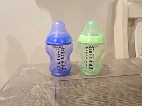 Jeddah, Baby & Kid Stuff, SAR 70,  Tommie Tippee 260ml / 9 FLoz Feeding Bottles. New. Not Used. Anti Colic