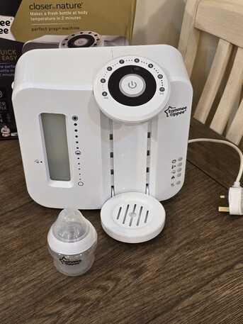 Jeddah, Baby & Kid Stuff, SAR 300,  Tommie Tippee Baby Milk Preparing Machine. Few Times Used. Like New