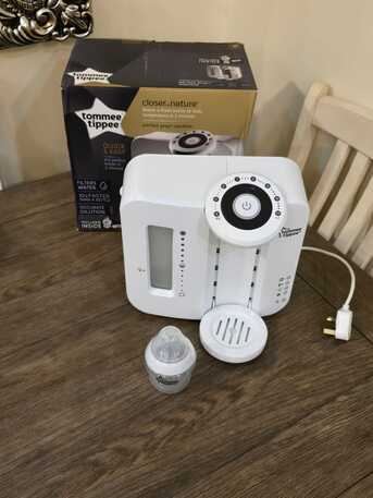 Jeddah, Baby & Kid Stuff, SAR 300,  Tommie Tippee Baby Milk Preparing Machine. Few Times Used. Like New