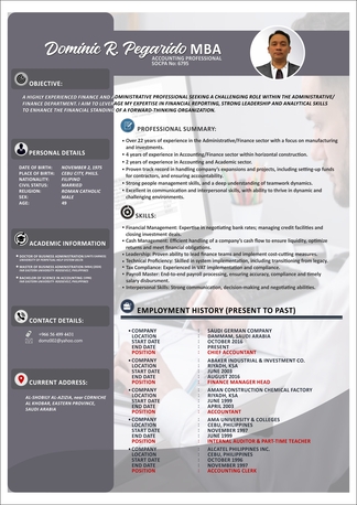 Riyadh, Graphic Design, Modern CV Maker- HiReso PDF