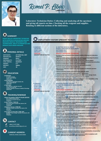 Riyadh, Graphic Design, Modern CV Maker- HiReso PDF
