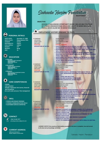 Riyadh, Graphic Design, Modern CV Maker- HiReso PDF