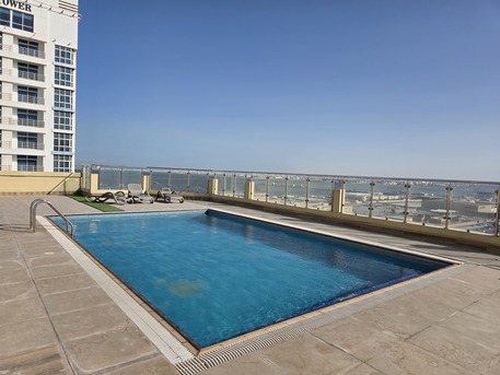 Juffair, Apartments/Houses, BHD 450/month,  Furnished,  2 BR,  Sea View | Magnificent 2BR | Luxurious & Classy | Balcony |Closed Kitchen | In New Juffair