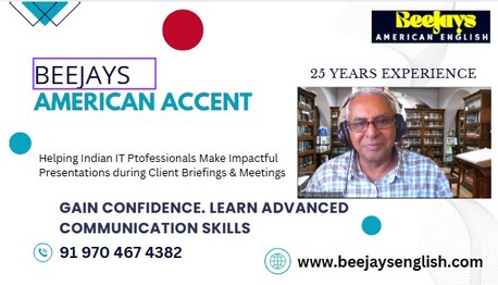 Dallas, Education, Beejay,s American Accent Master Class For S/W Professionals And AI StartupEntrepreneurs
