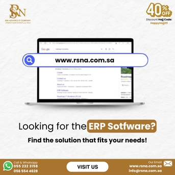 Makkah, ERP, Looking For ERP Solutions? Get 40% Off