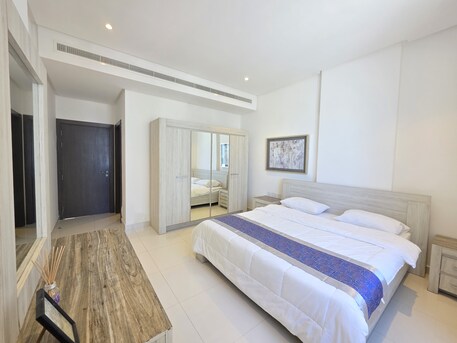 Juffair, Apartments/Houses, BHD 375/month,  Furnished,  1 BR,  Sea View | Luxury & Elegant | Modern Interior | Free Internet | In New Juffair