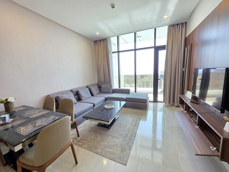 Juffair, Apartments/Houses, BHD 350/month,  Furnished,  1 BR,  Spectacular | Bright & Sunny | Luxury Furniture | Large Balcony | Near Juffair Mall