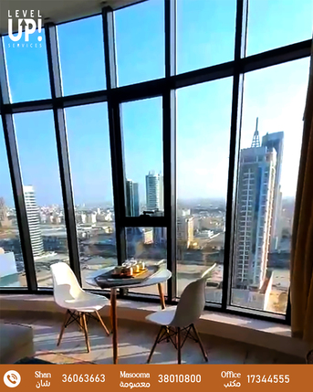 Manama, Apartments/Houses, BHD 380/month,  1 BR,  62 Sq. Meter,  Luxury 1BHK Apartment For Rent In Seef, Ref - A023