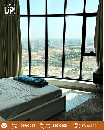 Manama, Apartments/Houses, BHD 380/month,  1 BR,  62 Sq. Meter,  Luxury 1BHK Apartment For Rent In Seef, Ref - A023