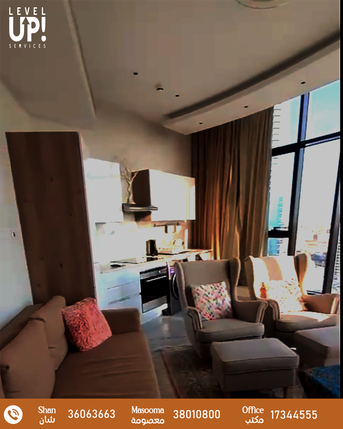 Manama, Apartments/Houses, BHD 380/month,  1 BR,  62 Sq. Meter,  Luxury 1BHK Apartment For Rent In Seef, Ref - A023