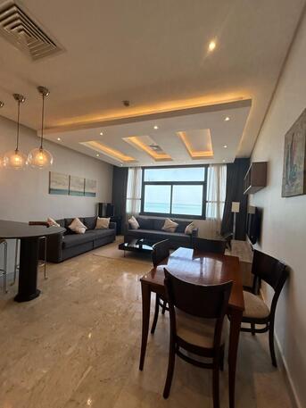 Salmiya, Apartments/Houses, KWD 450/month,  Furnished,  1 BR,  For Rent In Salmiya, Spacious One-bedroom Apartments With Sea Views. Spacious Living Room.