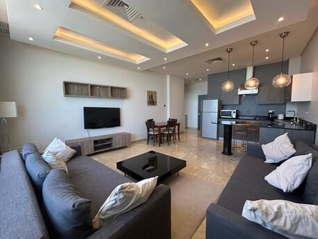 Salmiya, Apartments/Houses, KWD 450/month,  Furnished,  1 BR,  For Rent In Salmiya, Spacious One-bedroom Apartments With Sea Views. Spacious Living Room.