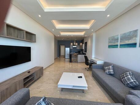 Salmiya, Apartments/Houses, KWD 450/month,  Furnished,  1 BR,  For Rent In Salmiya, Spacious One-bedroom Apartments With Sea Views. Spacious Living Room.