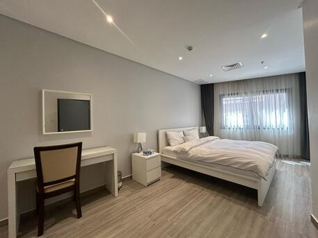 Salmiya, Apartments/Houses, KWD 450/month,  Furnished,  1 BR,  For Rent In Salmiya, Spacious One-bedroom Apartments With Sea Views. Spacious Living Room.