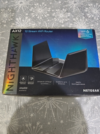 Riyadh, Computers, SAR 650,  Netgear Nighthawk RAX120 AX6000 Used