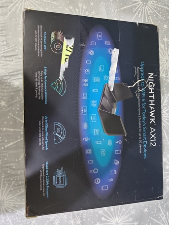 Riyadh, Computers, SAR 650,  Netgear Nighthawk RAX120 AX6000 Used