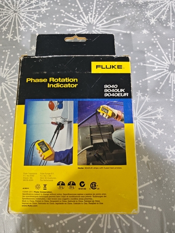 Riyadh, Electrical & Plumbing, SAR 1000,  Fluke Phase Rotation Indicator 9040EUR