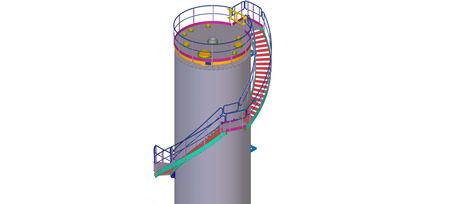 Riyadh, Construction, Spiral Staircase Design And Fabrication - Riyadh, Saudi Arabia