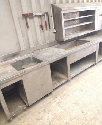 Riyadh, Materials, SAR 3000,  Workshop Stainless Steel Counter To Reassemble