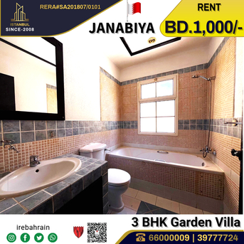Janabiya, Villas, BHD 1000,  Semi Furnished Luxury Villa For Rent In Janabiya