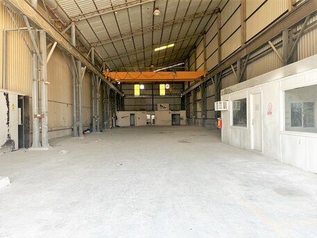 Asker, Warehouses, BHD 3100,  Factory | Workshop With Land & OH Crane In Ras Zuwaid