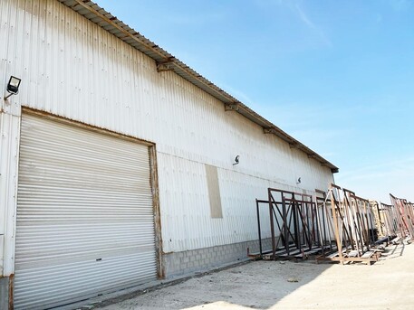 Asker, Warehouses, BHD 1400,  Industrial Workshop / Garage (566 Sqm ) For Rent In Ras Zuwaid , Opp.ALBA