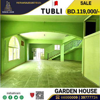 Tubli, Real Estate For Sale, BHD 119000,  1 BR,  Beautiful Single Storey Garden House In Tubli