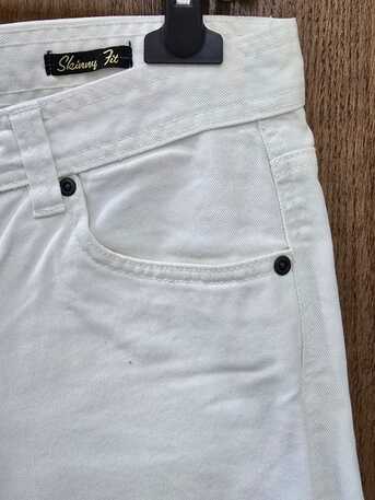 Jeddah, Household Items, SAR 75,  Denim White Jeans. Used Once