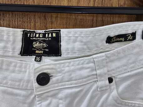 Jeddah, Household Items, SAR 75,  Denim White Jeans. Used Once