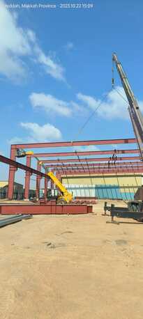 Riyadh, Construction, Specialised In Structural Steel Erection PEB Projects
