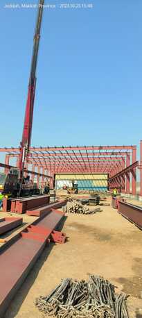 Riyadh, Construction, Specialised In Structural Steel Erection PEB Projects