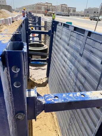 Jubail, Heavy Equipment, Available: Trench Boxes, &ndash; Rental & Execution