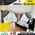 BHD 59000,  2 BR,  Fully Furnished Luxury Apartment In Amwaj Island