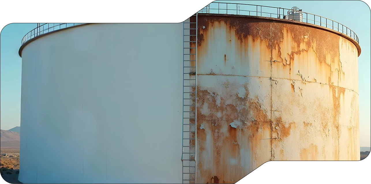 Umluj, Construction, Polyurea Waterproofing Coating