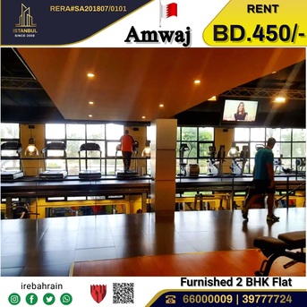 Amwaj, Apartments/Houses, BHD 450/month,  Furnished,  2 BR,  Fully Furnished Luxury Apartment For Rent In Meena -7 Tower, Amwaj Island