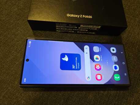 Al Sulaymaniyyah, Mobile Phones, SAR 3500,  Samsung Galaxy Fold6 (256gb) Nevy