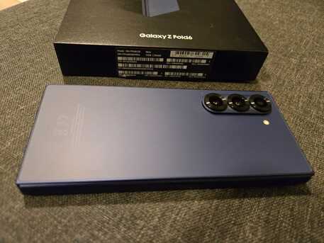 Al Sulaymaniyyah, Mobile Phones, SAR 3500,  Samsung Galaxy Fold6 (256gb) Nevy