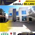 BHD 1800,  Furnished,  Semi Furnished Luxury Villa For Rent In Amwaj Island - Inclusive