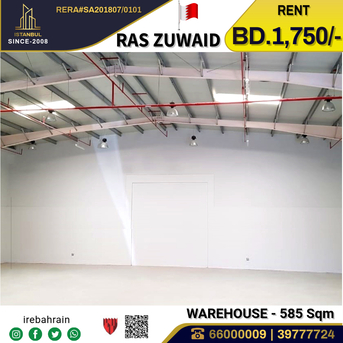 Asker, Warehouses, BHD 1750,  Workshop / Warehouse / Store For Rent In Ras Zuwaid