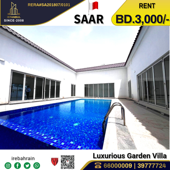 Saar, Villas, BHD 3000,  Semi Furnished Palace Type Villa For Rent In Saar