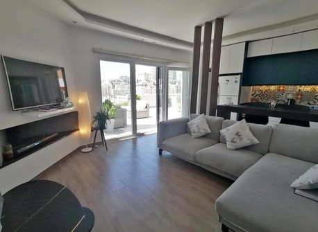 Amman, Apartments/Houses, JOD 9000/year,  Furnished,  1 BR,  Rooftop Fully Furnished 1B Apartment Big Terrace In Shemsani 00962777688956