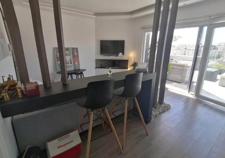 Amman, Apartments/Houses, JOD 9000/year,  Furnished,  1 BR,  Rooftop Fully Furnished 1B Apartment Big Terrace In Shemsani 00962777688956