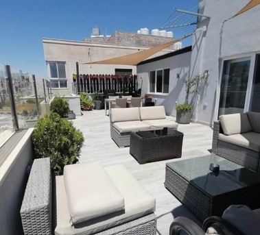 Amman, Apartments/Houses, JOD 9000/year,  Furnished,  1 BR,  Rooftop Fully Furnished 1B Apartment Big Terrace In Shemsani 00962777688956