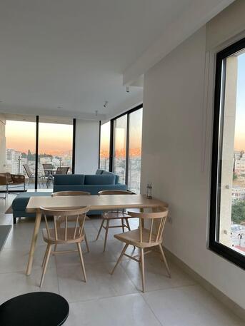 Amman, Apartments/Houses, JOD 17000/year,  Furnished,  2 BR,  Fully Furnished 2B Apart With Baconly View In Jabal Webdeh 00962777688956