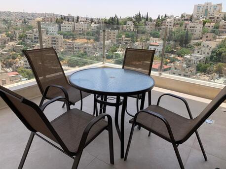 Amman, Apartments/Houses, JOD 17000/year,  Furnished,  2 BR,  Fully Furnished 2B Apart With Baconly View In Jabal Webdeh 00962777688956