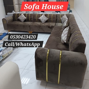 Al Muruj, Furniture, SAR 1350,  New Sofa Ready For Sell. Best Value & Top Selling Sofa