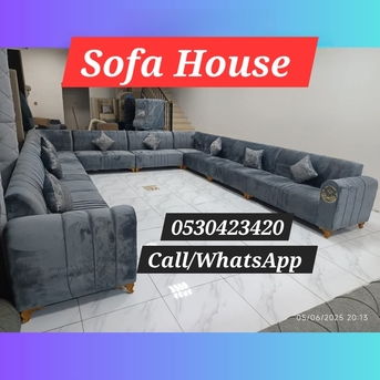 Al Muruj, Furniture, SAR 1350,  New Sofa Ready For Sell. Best Value & Top Selling Sofa