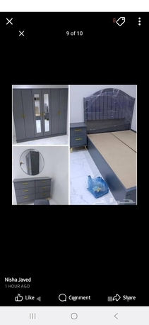 Al Iskan, Furniture, SAR 22,  New Bedroom Set Sale Online Home Devlree Free